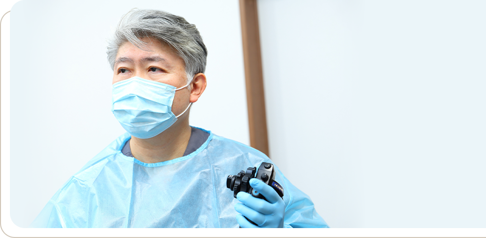 苦痛を抑えた大腸カメラ